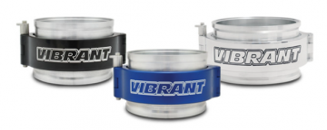 Vibrant HD Clamp System Assembly for 3.5 in OD Tubing - Anodized Black